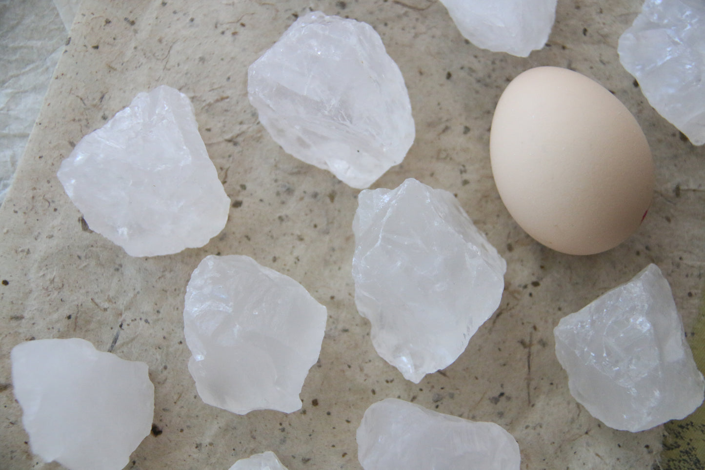 Clear Quartz Raw Crystal | Genuine Hand-Selected Healing Gemstone