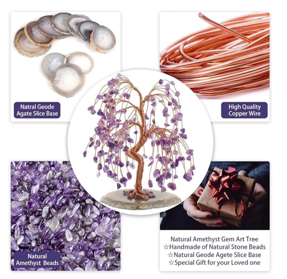 SenseGlo Feng Shui Crystal Money Tree: Attract Abundance and Positive Energy