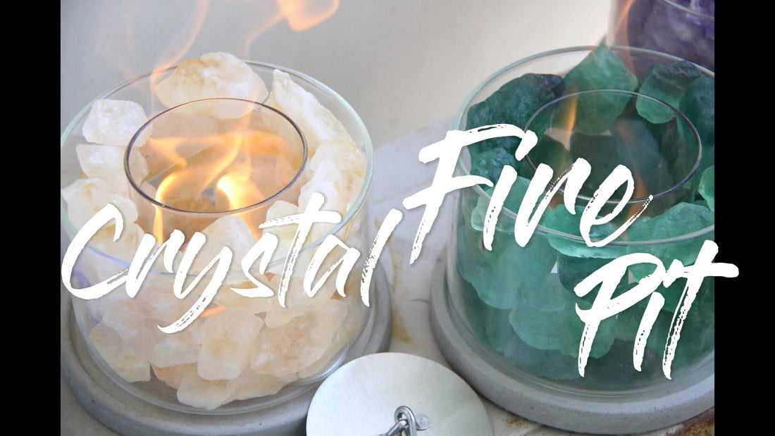 Winter Vibes with SenseGlo Crystal Tabletop Fire Pits