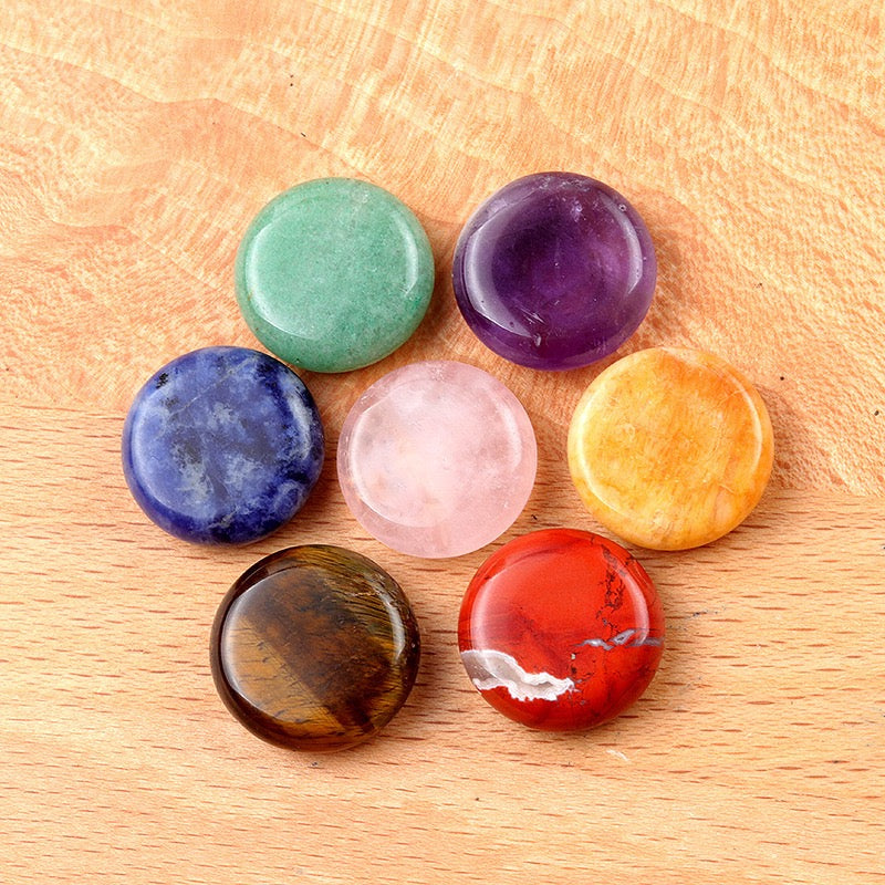 SenseGlo 7 Chakra Mini Stone Set