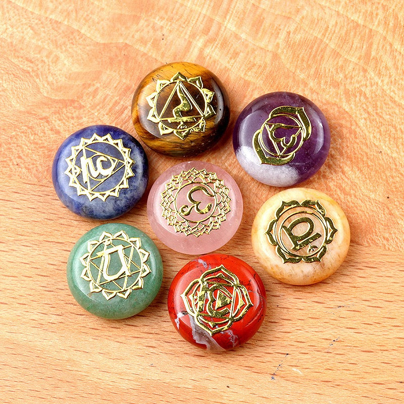 SenseGlo 7 Chakra Mini Stone Set