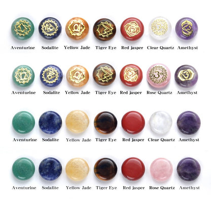 SenseGlo 7 Chakra Mini Stone Set