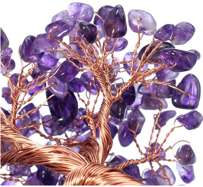 SenseGlo Crystal Money Tree: Attract Abundance and Positive Energy
