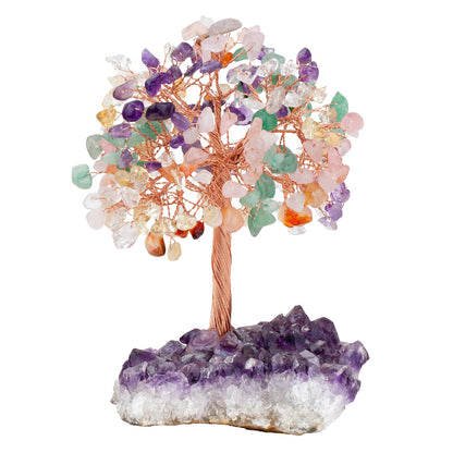 SenseGlo Crystal Money Tree: Attract Abundance and Positive Energy