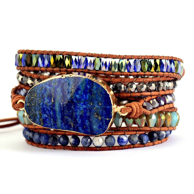 Inner Truth Lapis Wrap Bracelet | I See & I Speak