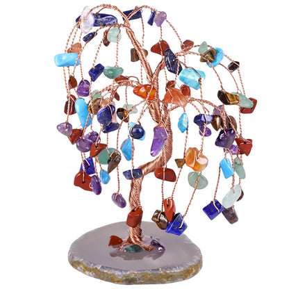 SenseGlo Feng Shui Crystal Money Tree: Attract Abundance and Positive Energy