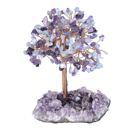 SenseGlo Crystal Money Tree: Attract Abundance and Positive Energy