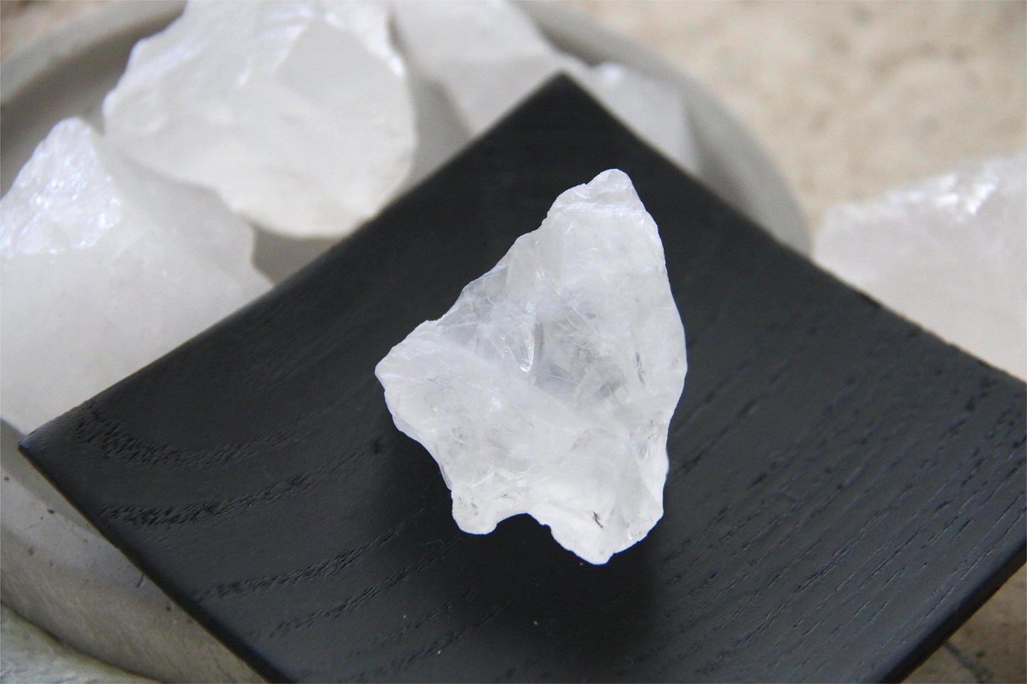 Clear Quartz Raw Crystal | Genuine Hand-Selected Healing Gemstone