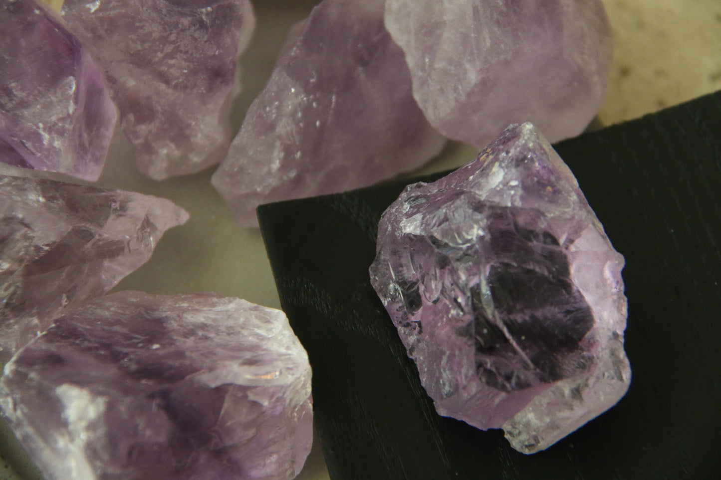 Authentic Raw Amythest Crystals for Energy Balancing | Hand-Selected Healing Stones