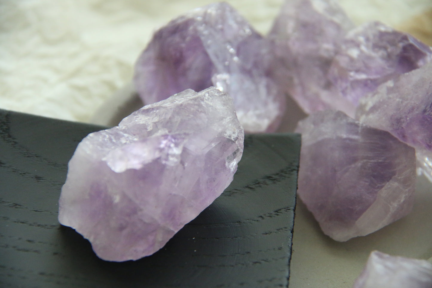 Authentic Raw Amythest Crystals for Energy Balancing | Hand-Selected Healing Stones