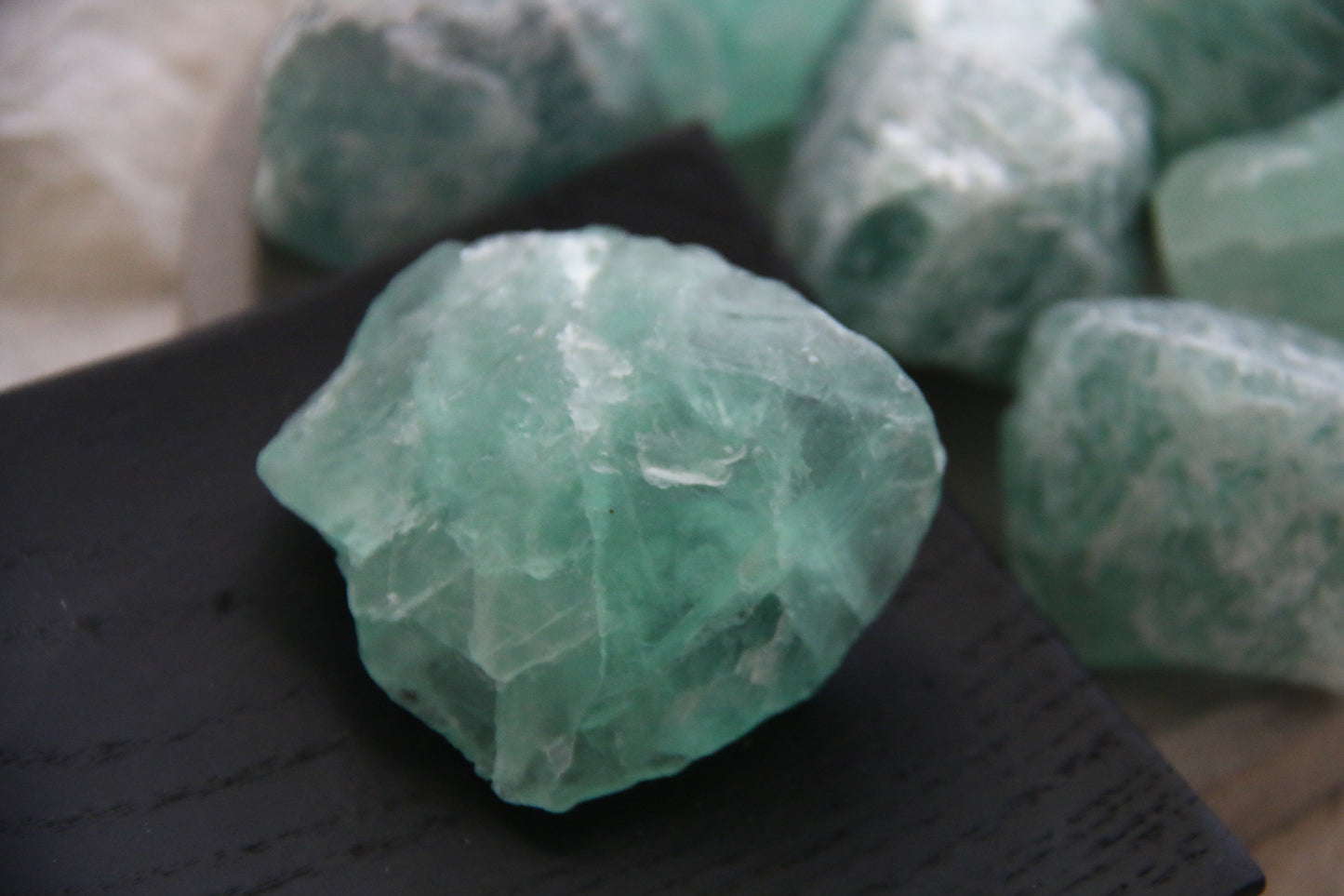 Natural Green Fluorite Raw Crystal | Hand-Selected & Authentic Healing Gemstones
