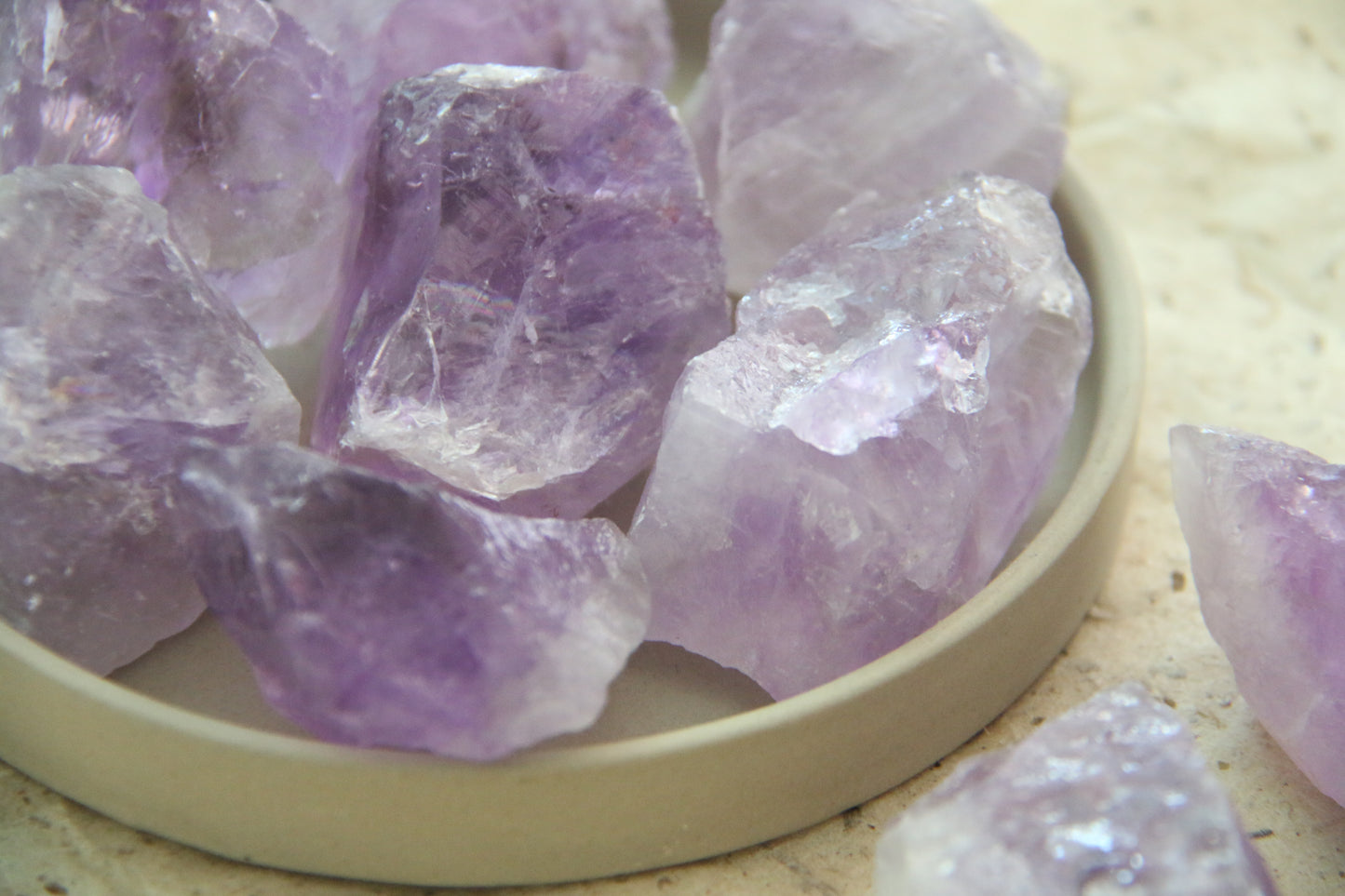 Authentic Raw Amythest Crystals for Energy Balancing | Hand-Selected Healing Stones