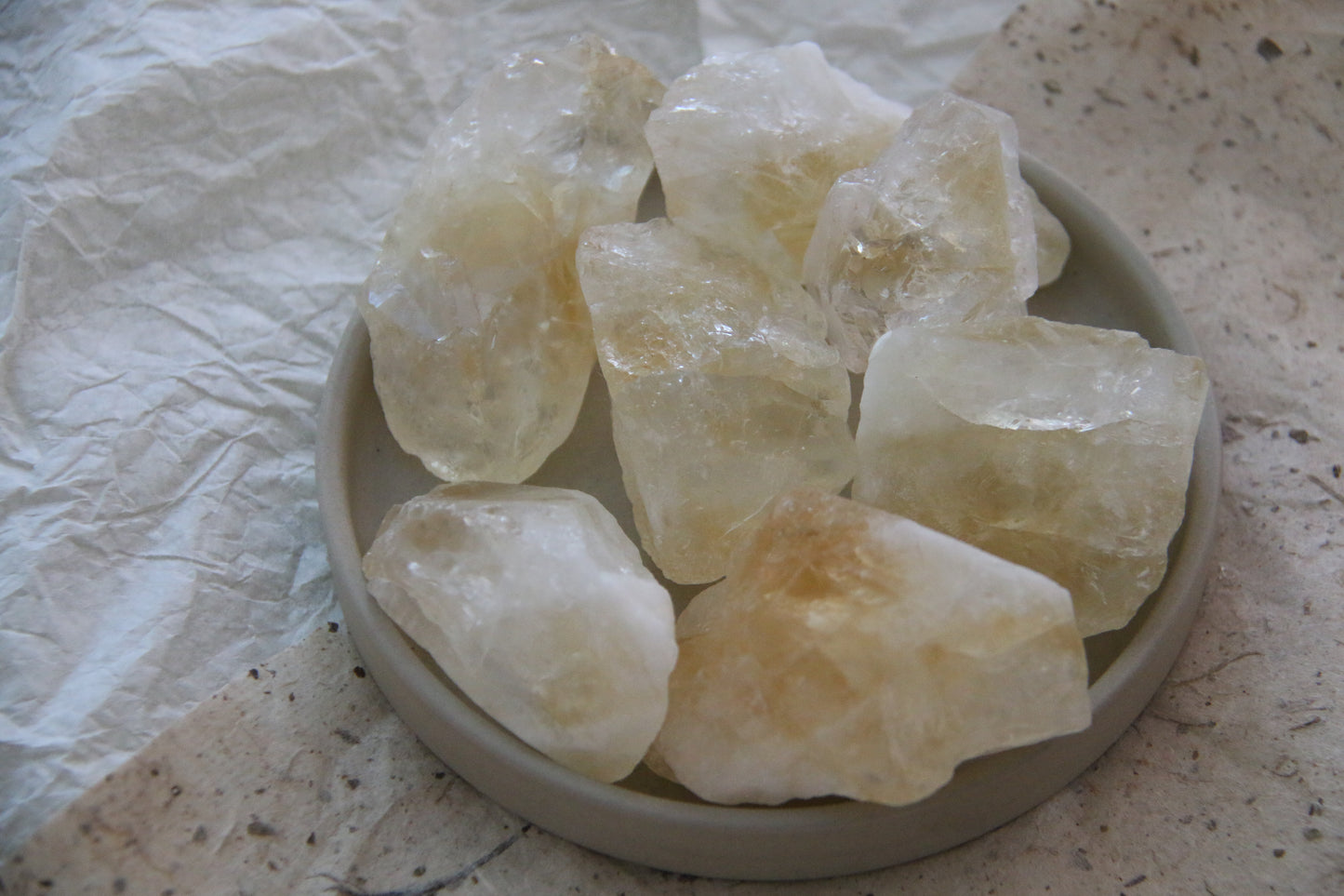 Hand Selected Yellow Citrine Raw Crystals | Perfect for Energy & Healing Rituals