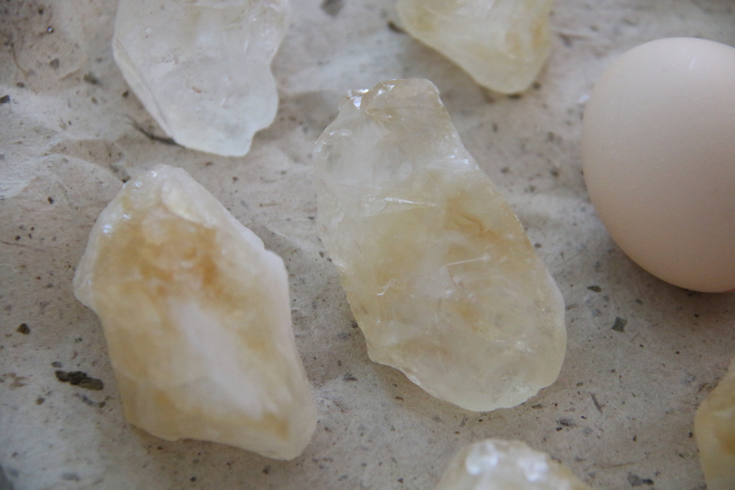 Hand Selected Yellow Citrine Raw Crystals | Perfect for Energy & Healing Rituals