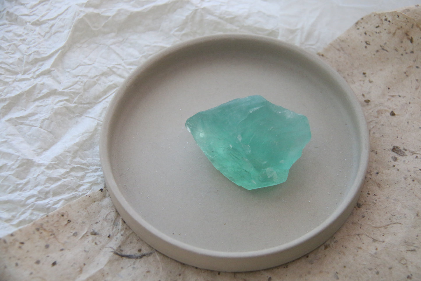 Natural Green Fluorite Raw Crystal | Hand-Selected & Authentic Healing Gemstones