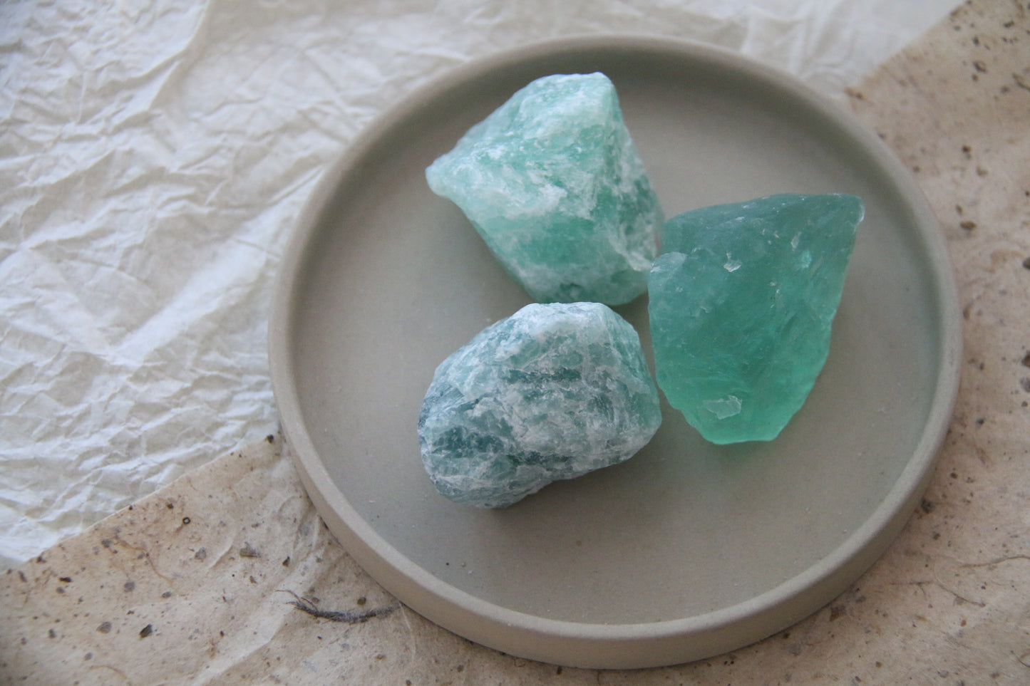 Natural Green Fluorite Raw Crystal | Hand-Selected & Authentic Healing Gemstones