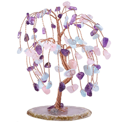 SenseGlo Feng Shui Crystal Money Tree: Attract Abundance and Positive Energy