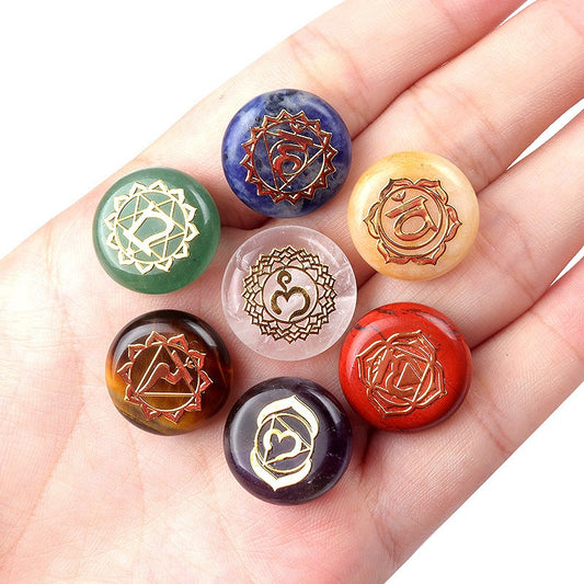 SenseGlo 7 Chakra Mini Stone Set