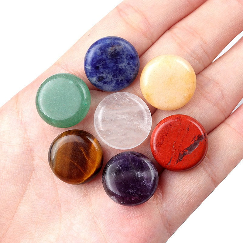 SenseGlo 7 Chakra Mini Stone Set